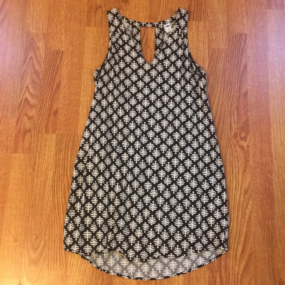 Patterned Sleeveless Dress